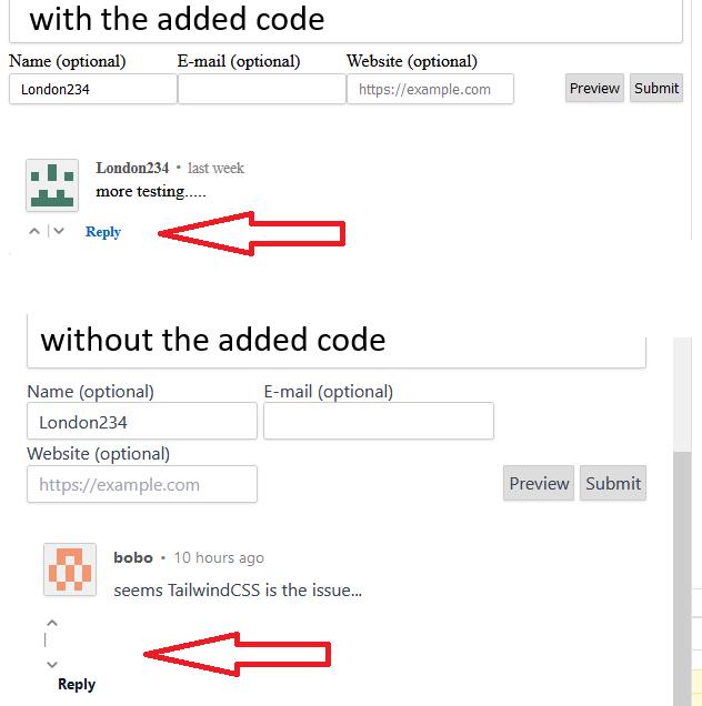 TailwindCSS